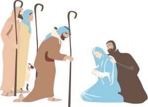 The Shepherd's Visit