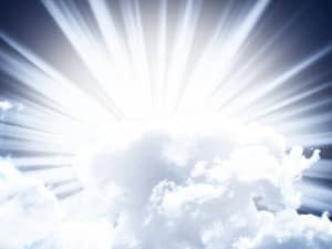 Clouds Worship Background