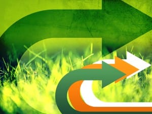 Green Arrows Worship Background
