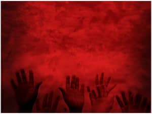 Hand Raised Worship Background