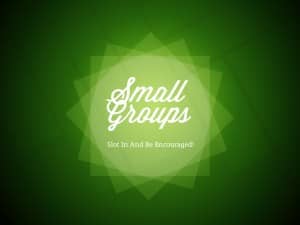 Small Groups Church Event Stills