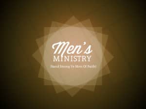 Mens Ministry Church Service Still