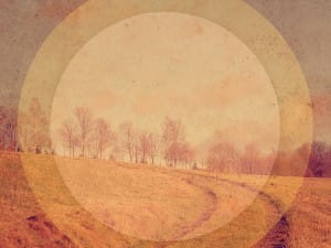Path Through Fields Religious Stock Photography