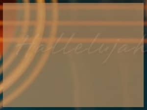 Guitar Strings and Hallelujah Photo Background