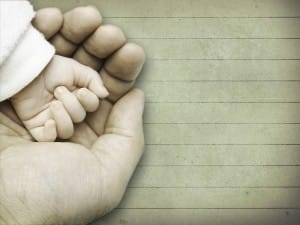 A Father's Hand Worship Background