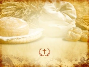 Wheat and Loaves Worship Background
