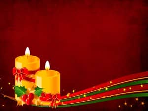 Christmas Joy Worship Background Slide