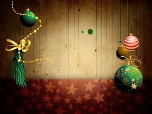 Christmas Ornaments Backgrounds