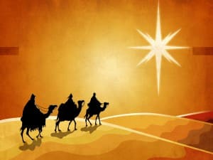 Wise Men Background Worship Slide