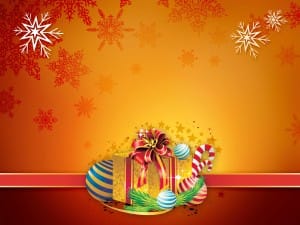 Christmas Gift Worship Background
