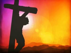 Jesus on the Cross Worship Background