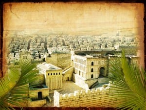 Triumphal Entry Worship Background