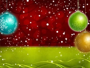 Let It Snow Christmas Ornaments