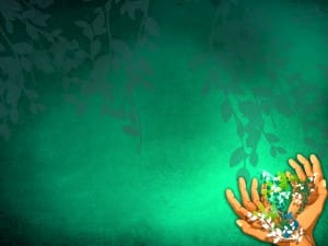 Hands Worship Background