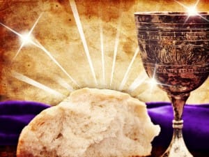 Communion Worship Background Template
