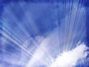 Blue Sky Worship Background