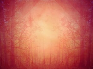 Setting Sun Symmetry Christian Background