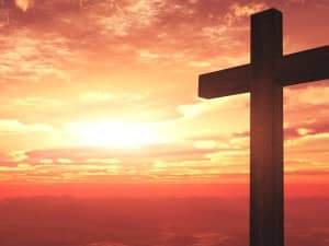 Cross Design Ministry Background Valley