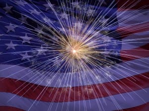 Celebrate USA Religious Stock Image