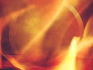 Consuming Fire Christian Background