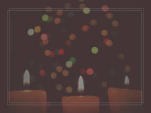 Christmas Eve Candlelight Service Ministry Background