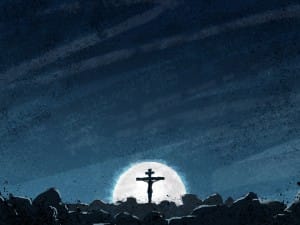 Good Friday Crucifixion Church Worship Background