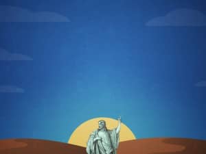 The Stories of Jesus Church Worship Background