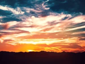 Hope on the Horizon Church Worship Background