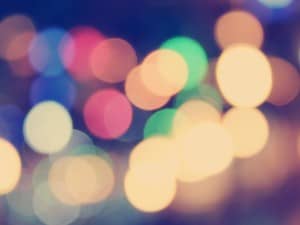 Colorful Bokeh Worship Background