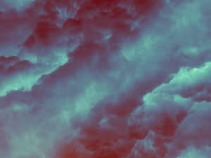 Dark Clouds Spiritual Warfare Worship Background