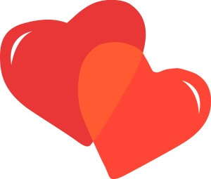 Two Red Hearts