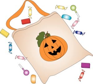 Candy Bag with Treats