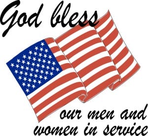 God Bless Our Servicemen