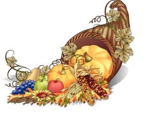 Cornucopia Color Clipart