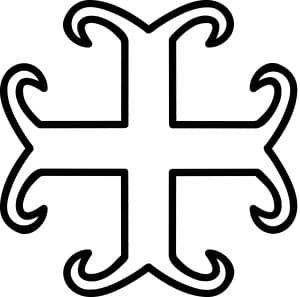 Black Cross Cercele'e
