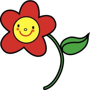 Colorful Smiling Daisy