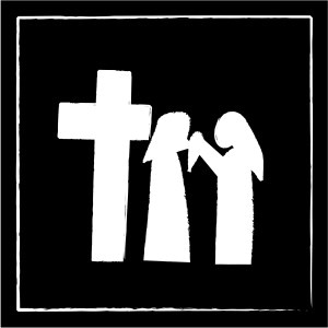 Veronica and Christ at the Cross