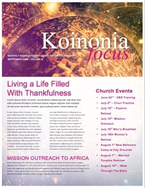 The Beginning of the End Christian Newsletter
