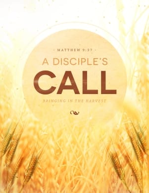 A Disciples Call  Religious Flyer