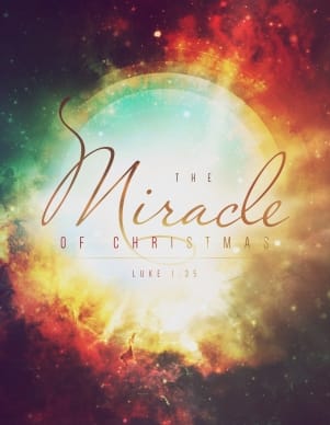 Miracle of Christmas Ministry Flyer