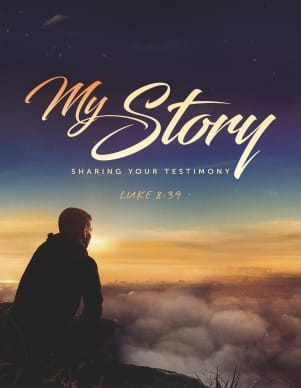 My Story Church Flyer
