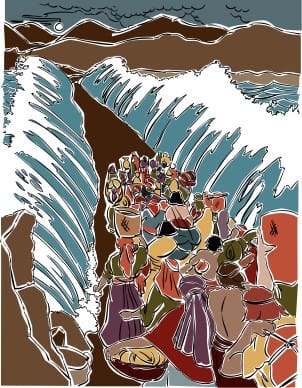 Moses Parts the Red Sea