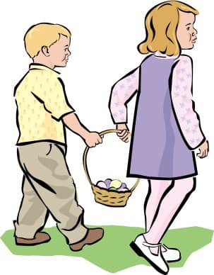 Easter Kids in Color