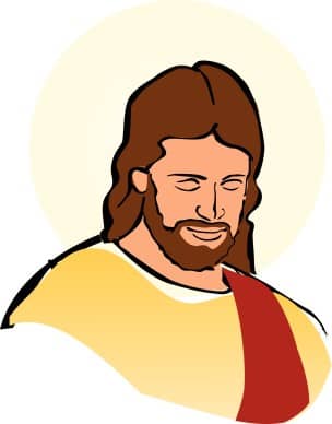 Color Portrait of Jesus
