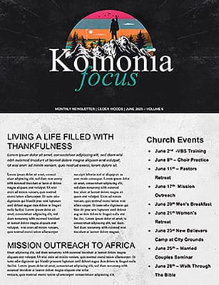 Father's Day: Newsletter