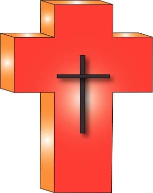 Thick Red Cross