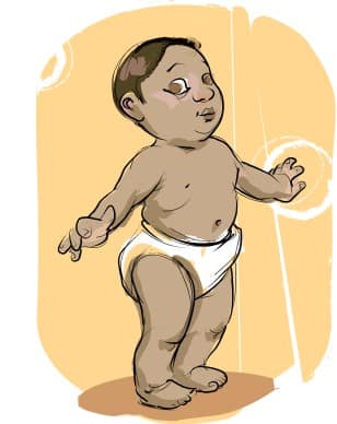 Baby Takes First Steps