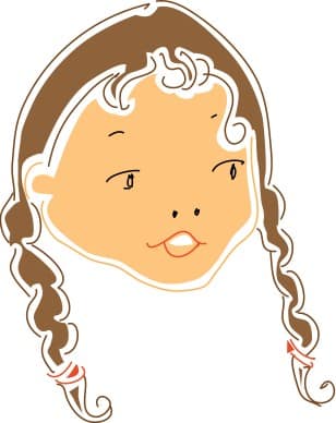 Cute Girl Face