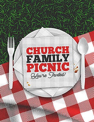 Church Picnic: Flyer