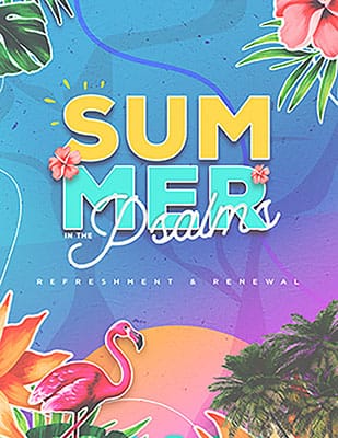 Summer in the Psalms: Flyer